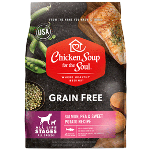 Chicken Soup GF Salmon, Pea & Sweet Potato Dog Food  Chicken Soup, grain free, GF, salmon, Pea, Sweet Potato, Dog Food